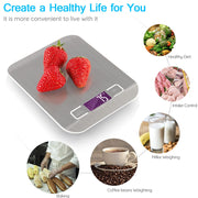 Stainless Steel Digital USB Kitchen Scale - own-ideas.com