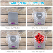 Stainless Steel Digital USB Kitchen Scale - own-ideas.com