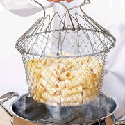 Collapsible Mesh Basket Cooking Tool - own-ideas.com