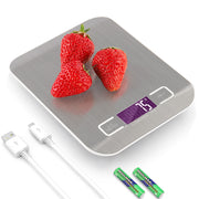 Stainless Steel Digital USB Kitchen Scale - own-ideas.com