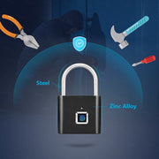 Keyless Fingerprint Smart Padlock - own-ideas.com